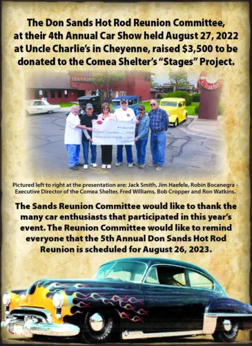 Donation to Comea Shelter's