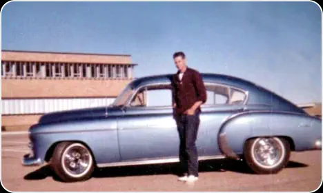 Don and his 49 Chev Fastback